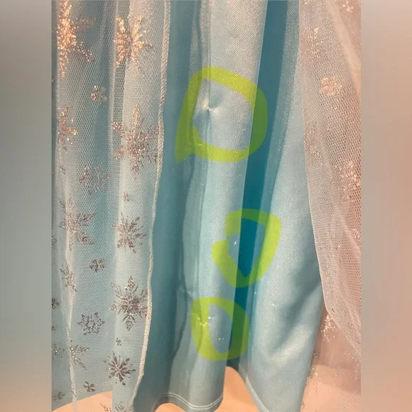 Disney Elsa Frozen Night Gown Playtime Pretend Sz 2 - Picture 6 of 6